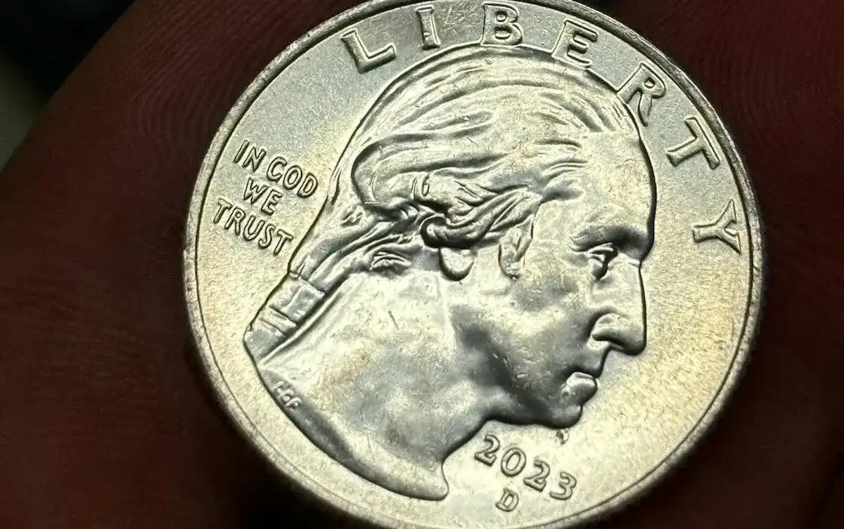2023 D Jovita Idar Women's Quarter Error "In Cod We Trust"